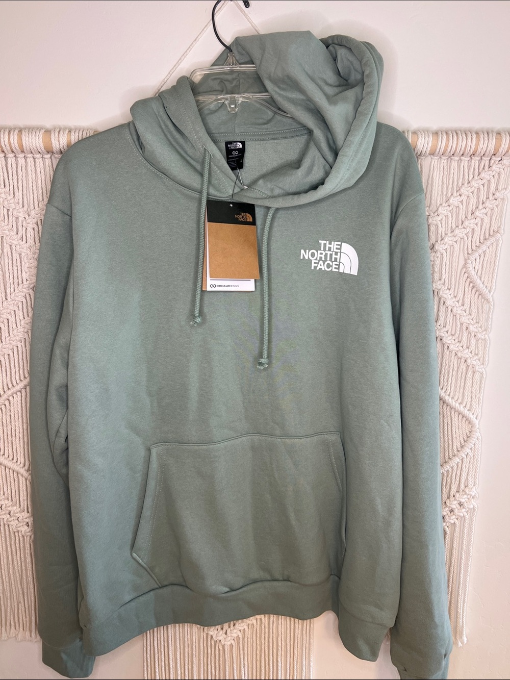 The North Face Men’s Crewneck Hoodie - Sage